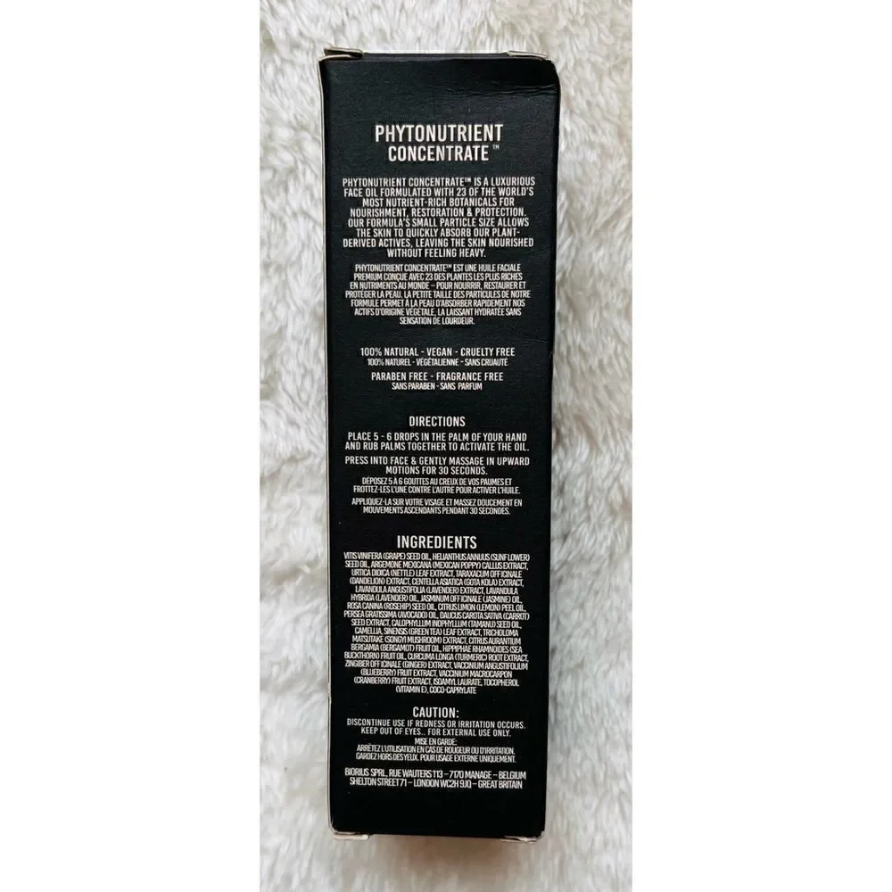 NIB NON GENDER SPECIFIC PHYTONUTRIENT CONCENTRATE LUXURIOUS FACE OIL, 1.7 OZ